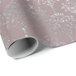 Damask Silver Royal Metallic Mauve Gray Pink Geschenkpapier<br><div class="desc">Glam und Chic Wrapping Paper für viele Anlässe wie Geburtstag,  Jubiläum,  Hochzeit,  Brautparty,  neue Arbeit,  neue Zuhause,  Corporate Party,  Ruhestand Party,  neues Baby..</div>