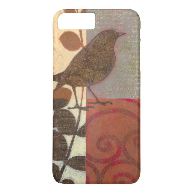 Damask Sparrow Case-Mate iPhone Hülle (Rückseite)