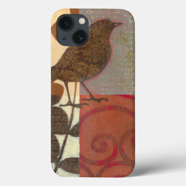 Damask Sparrow Case-Mate iPhone Hülle (Rückseite)