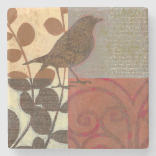 Damask Sparrow Steinuntersetzer