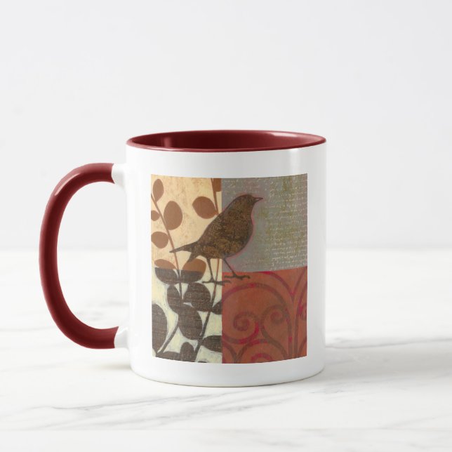Damask Sparrow Tasse (Links)