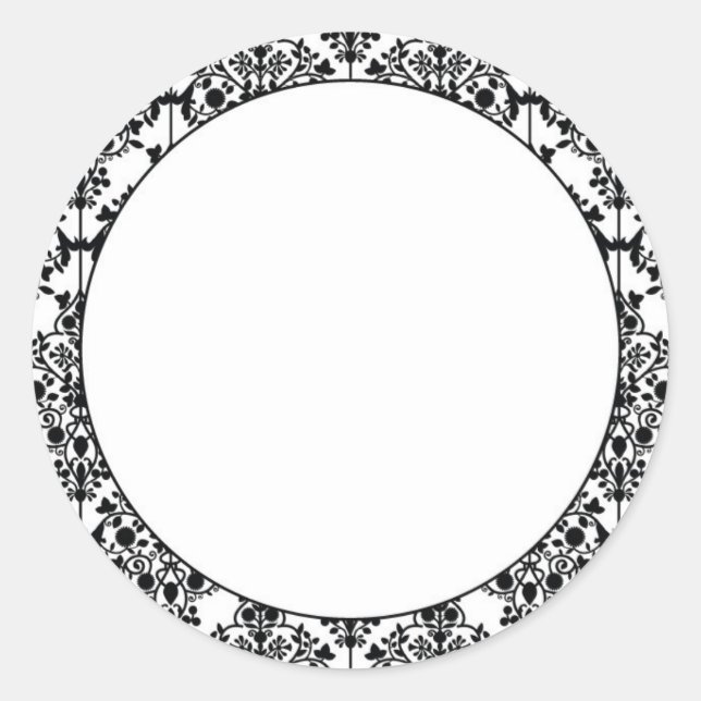 Damask Sticker (Vorderseite)