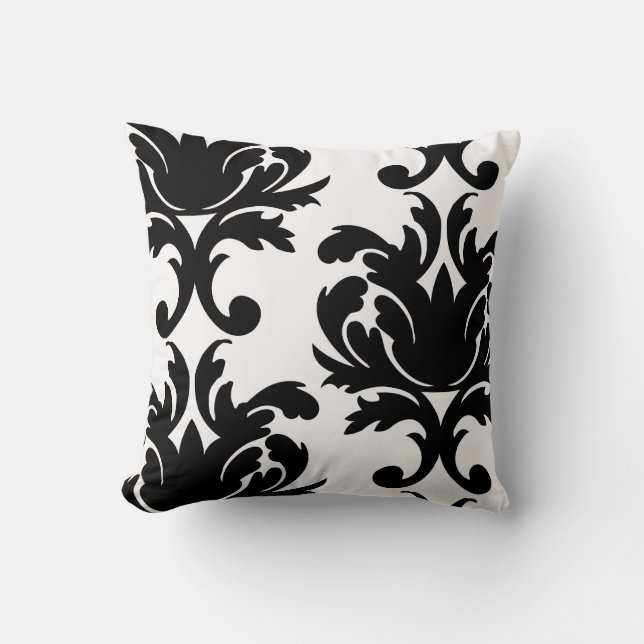 Damask Throw Kissen (Vorderseite)