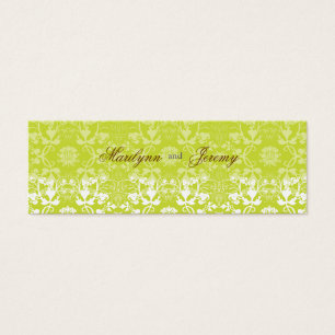 Damask Wirbel bringen Limone Custom Vielen Dank Ge