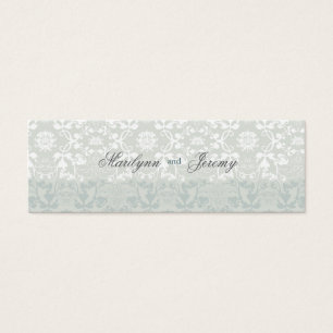 Damask Wirbel Lace Dream Custom Vielen Dank Tag