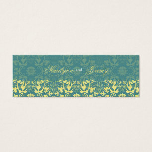 Damask Wirbel Lace Peacock Danke, dass Sie Tag