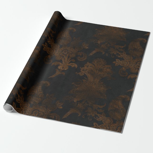 Damask Wrapper Geschenkpapier (Ungerollt)