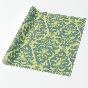 DAMASK WRAPPING PAPIER GESCHENKPAPIER
