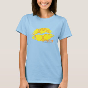 Damask Yellow-Orange T-Shirt