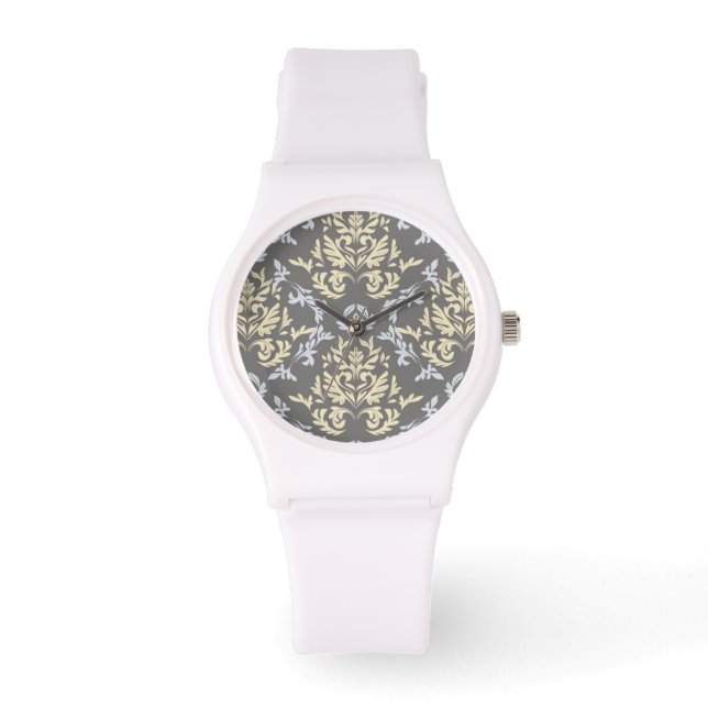 Damaskenmuster Armbanduhr (Vorderseite)