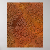 Damaskus geschnitten Velvet, SATIN ABSTRAKT