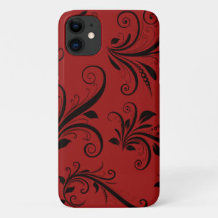 Damaskusmuster, roter Damaske, französischer Damas Case-Mate iPhone Hülle