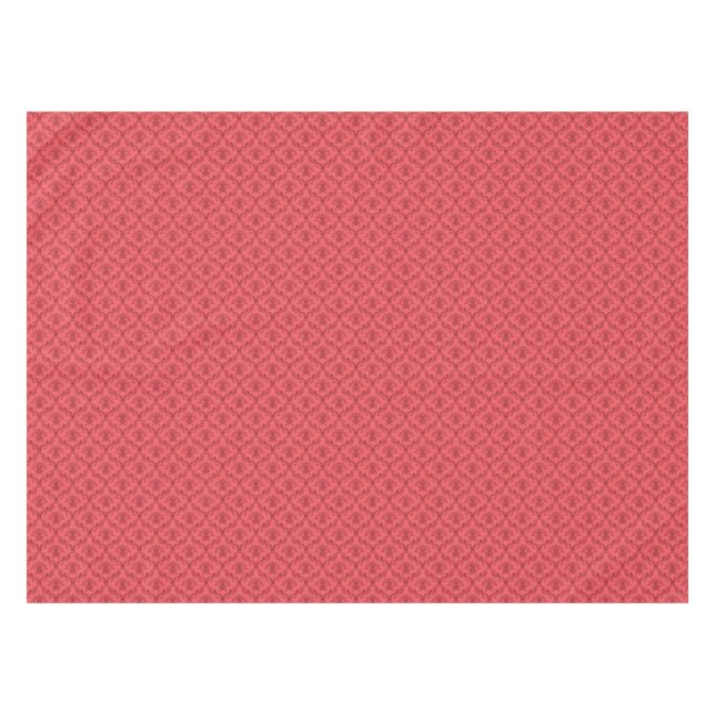 Damast-Blumenmuster Tischdecke (Vorderseite (Horizontal))