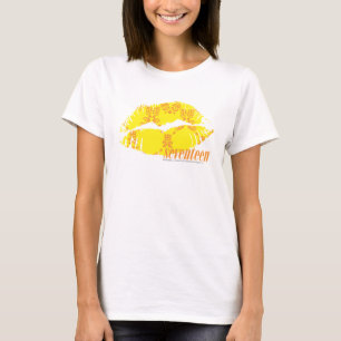 Damast gelb-orange T-Shirt