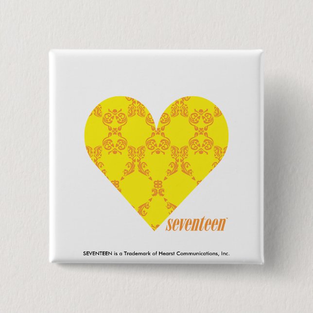 Damast gelb-orangee 4 button (Vorderseite)