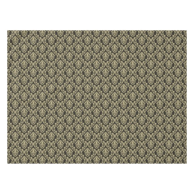 Damast-Hintergrund Tischdecke (Vorderseite (Horizontal))