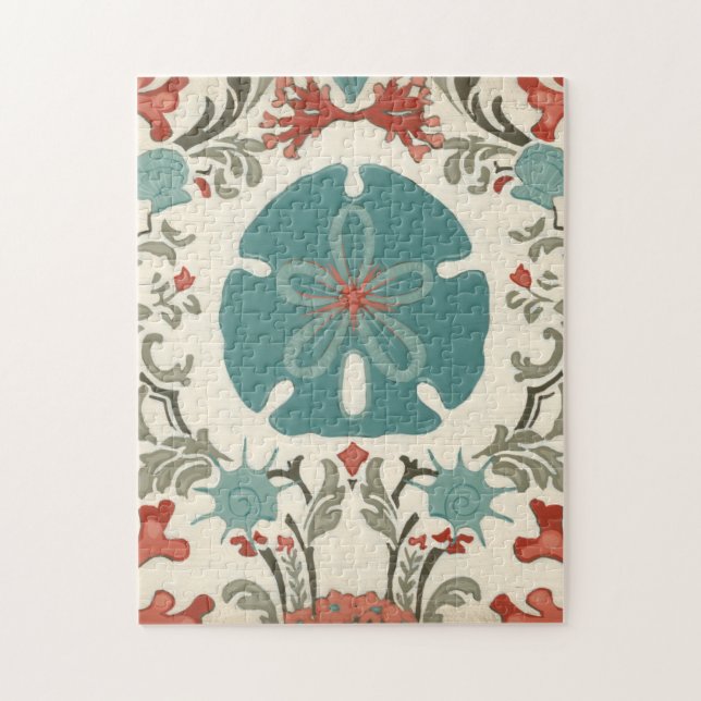 Damast II Puzzle (Vertikal)