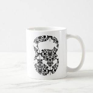 Damast Kettlebell Kaffeetasse