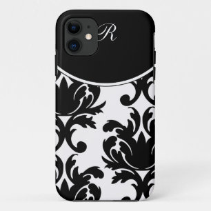 Damast-Monogramm iPhone 5 Hüllen