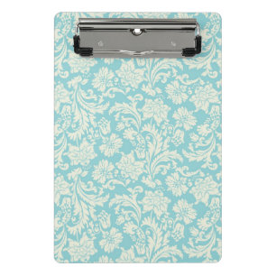 Damast-Muster 3 Mini Klemmbrett