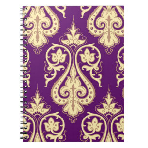 Damast-Muster 4 Notizblock