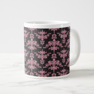 Damast-Muster 5 Jumbo-Tasse