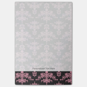 Damast Muster 5 Post-it Klebezettel