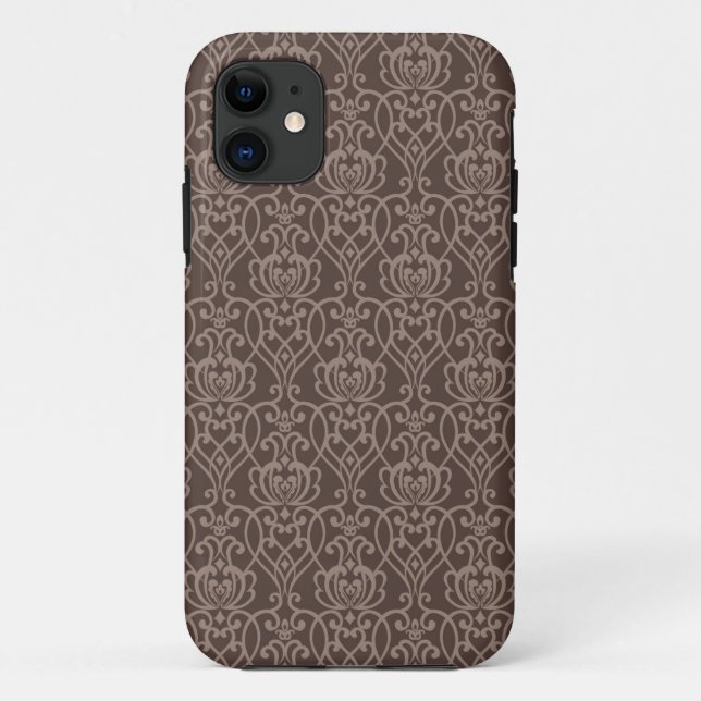 Damast-Muster 6 Case-Mate iPhone Hülle (Rückseite)