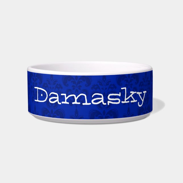 Damast-Muster Napf (Vorderseite)
