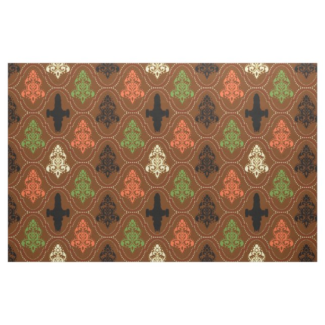 Damast-Ruhe, auch Stoff (Fat Quarter (45,7 x 55,9 cm))