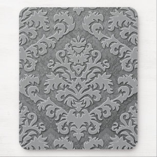 Damast-Samt, Doppel-Damask einfarbig Mousepad