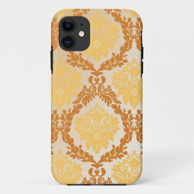 Damast Tapete 5 Case-Mate iPhone Hülle (Rückseite)