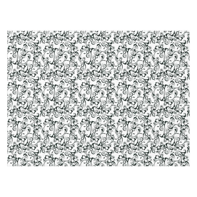 Damast Tischdecke (Vorderseite (Horizontal))