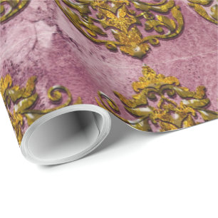 Damast viktorianisch geschenkpapier