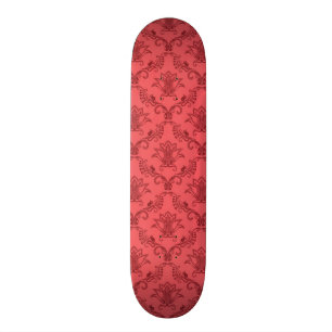Damastblumenmuster Skateboard