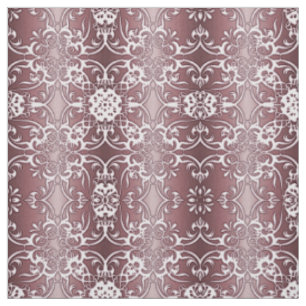 Damastblumenmuster Stoff