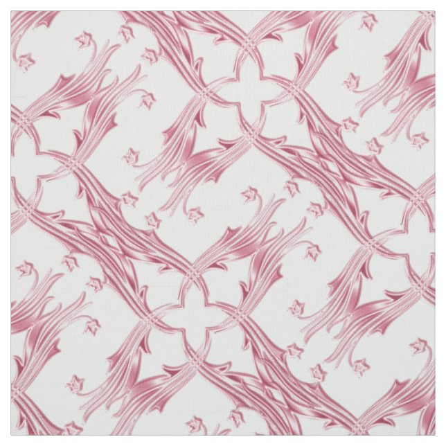Damastblumenmuster Stoff (Muster)
