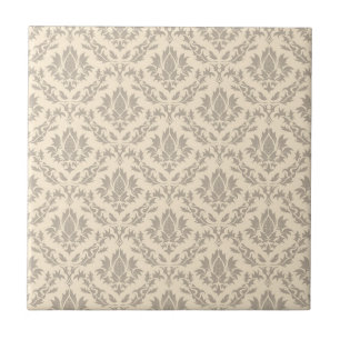 Damastmuster 3 fliese