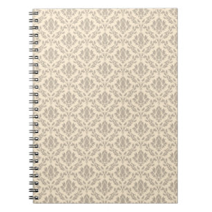 Damastmuster 3 notizblock