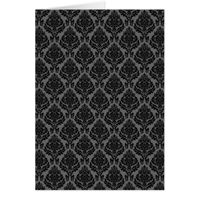 Damastmuster (Grau & Schwarz) (Vorne)