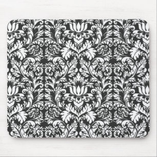 Damaszener Spitzenbrokat Klassische Tapete Mousepad
