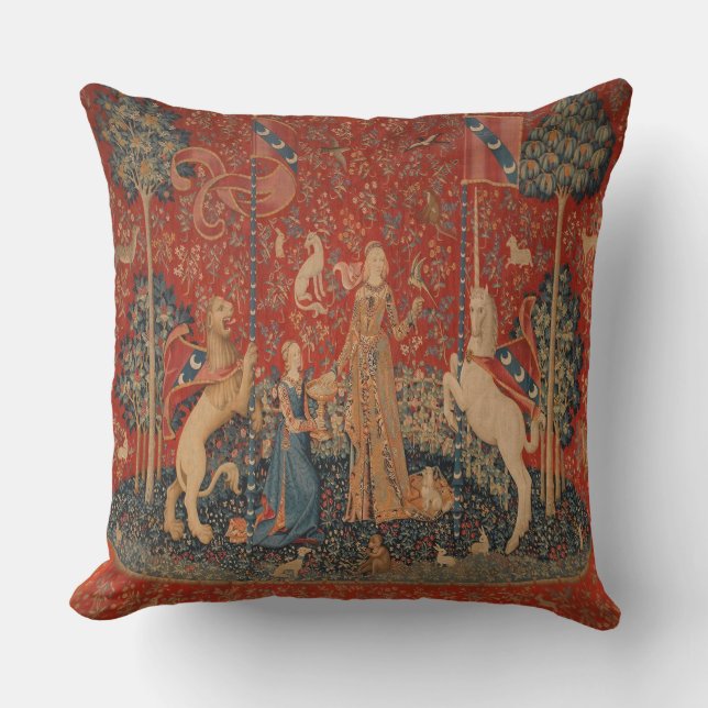 Dame a la licorne Pillow Kissen (Vorderseite)