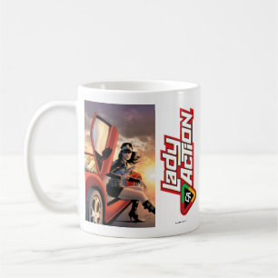 Dame Action Mug - Grafik Pauls Gulacy Tasse