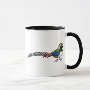 Dame Amhersts Pheasant Tasse