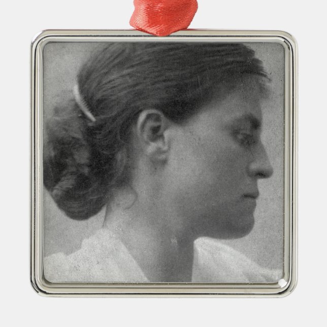 Dame Beatrice Thynne Ornament Aus Metall (Vorne)