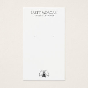 Dame Bee Earring Juwelier Display Card