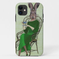 Dame Bella Rabbit Taking Tea 3