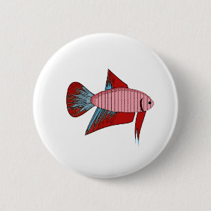 Dame Betta - Veiltail Button