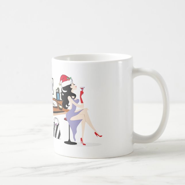 Dame Boss Christmas Mug Diva Tasse (Rechts)