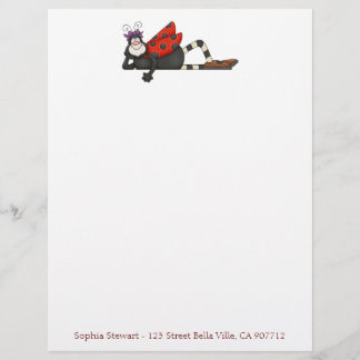 Dame Bug Letterhead Briefkopf